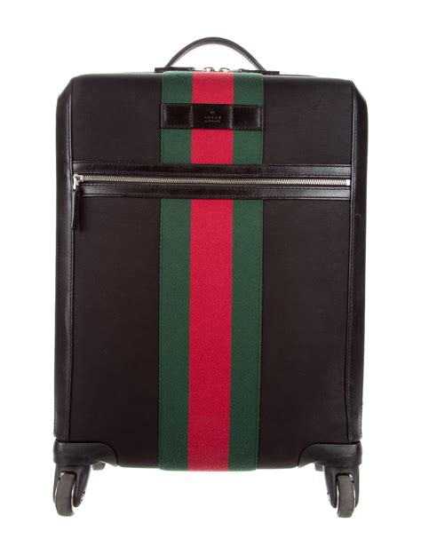 gucci luggage set for cheap|Gucci carry on suitcase.